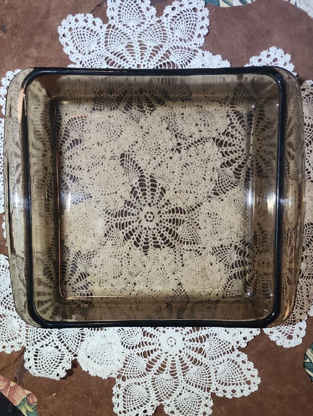 Vintage PYREX Amber Glass 10